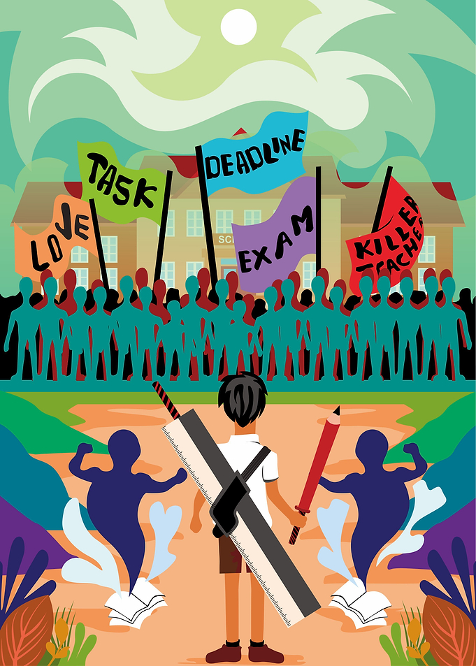 back to school is war