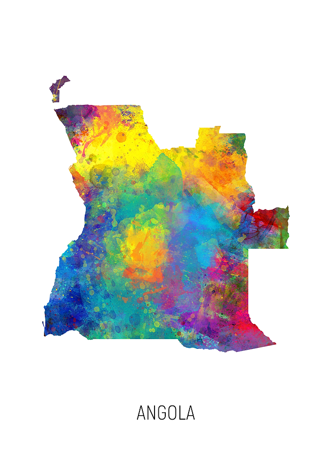 Angola Map