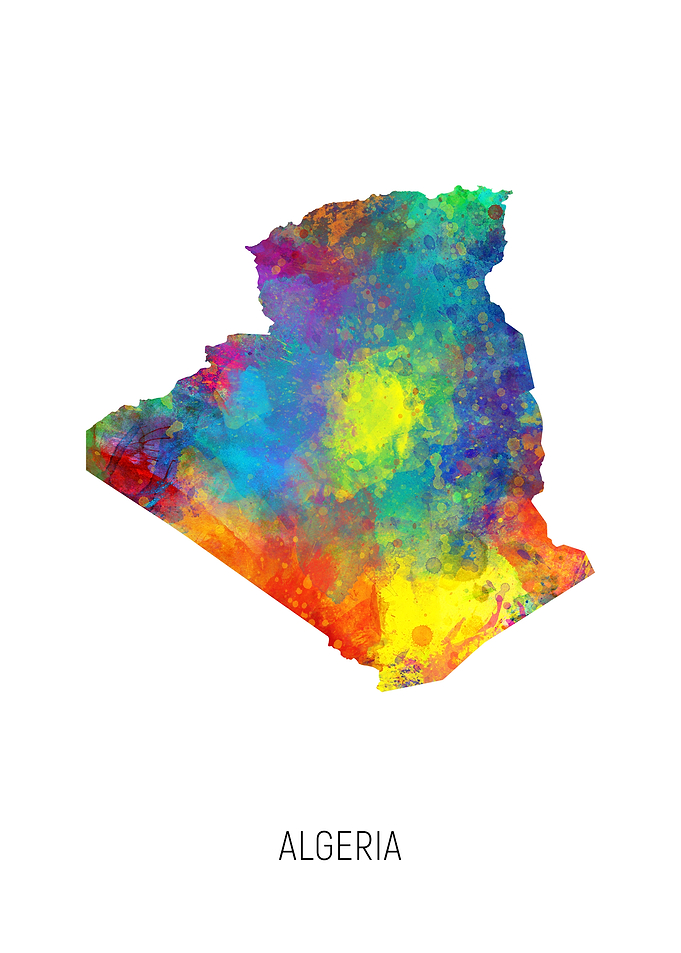 Algeria Map