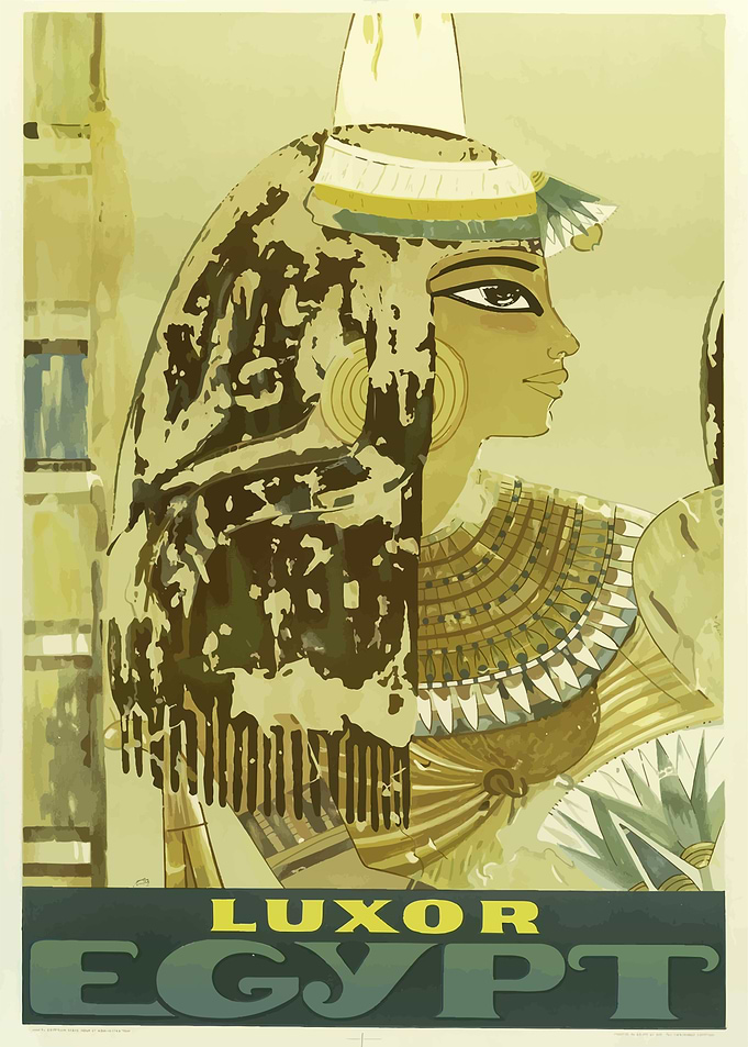 Egypt Vintage Poster
