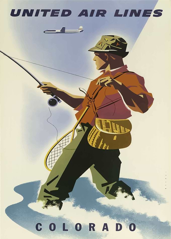 Colorado Vintage Poster