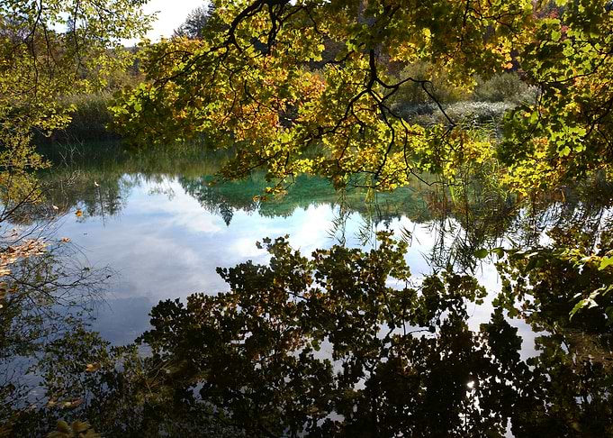 colorful lakes