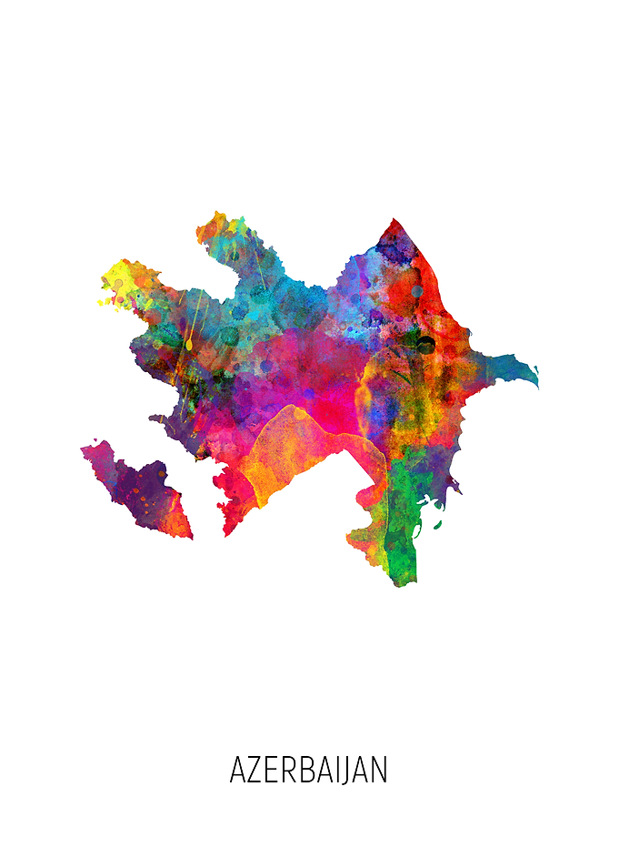 Azerbaijan Map