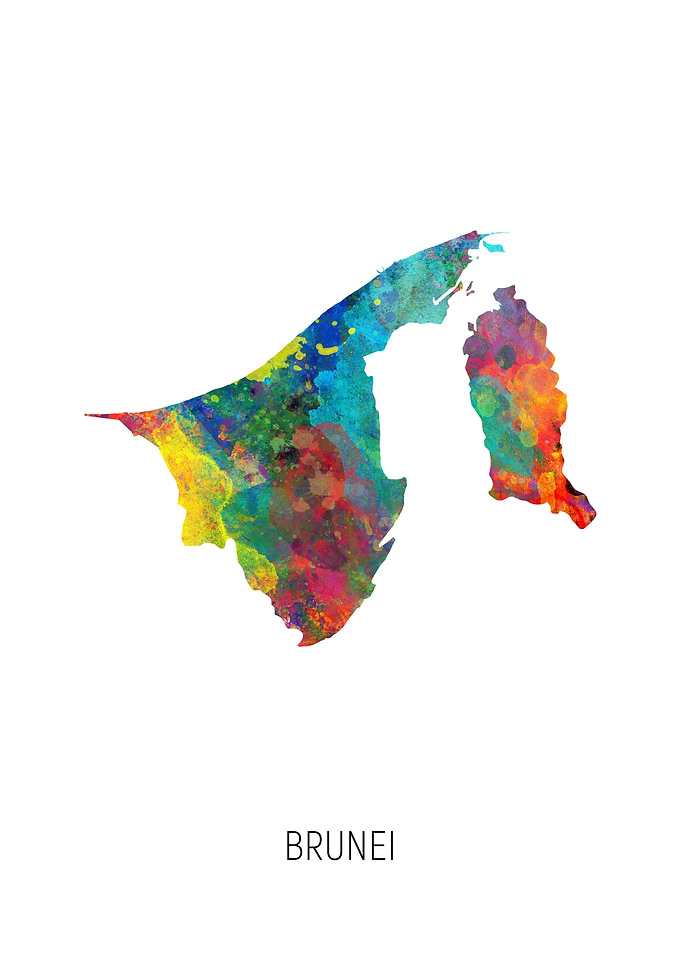 Brunei Map