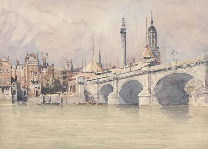 David Cox London Bridge