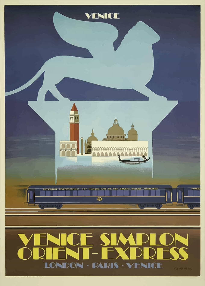Venice Vintage Poster