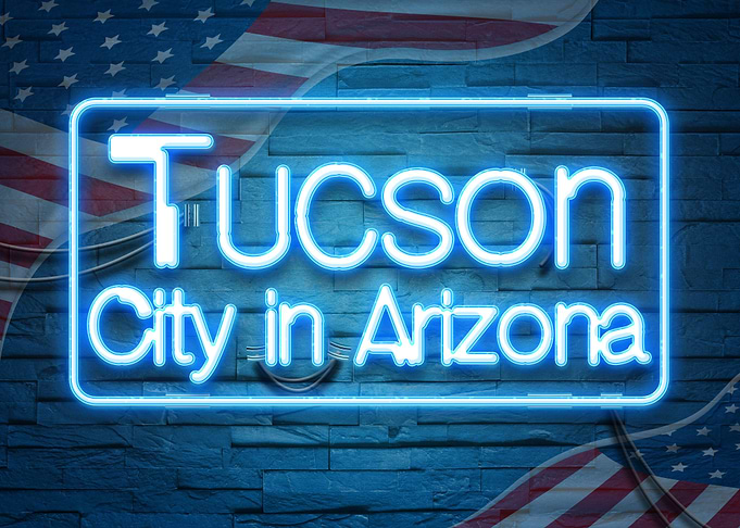 Tucson City in Arizona