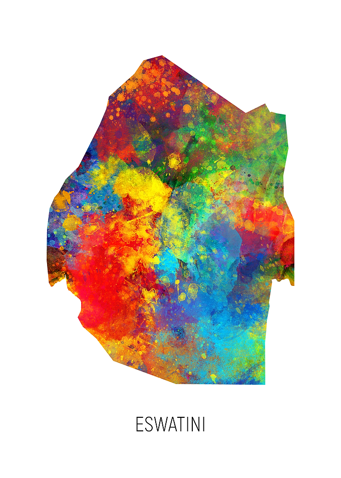 Eswatini Map