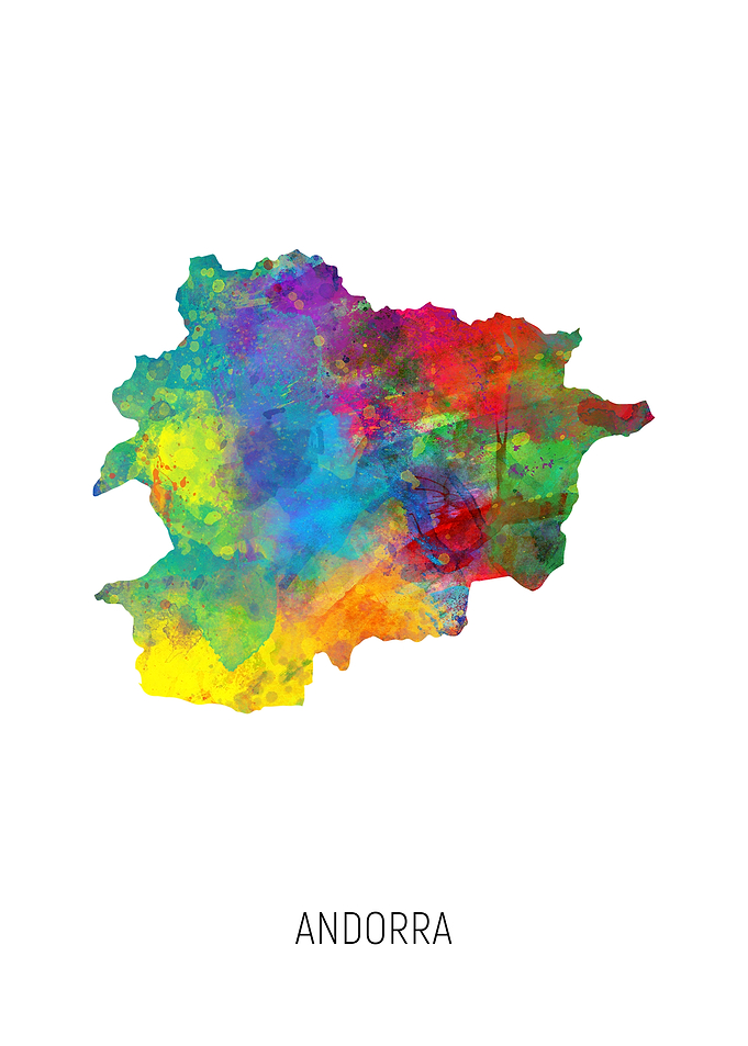 Andorra Map