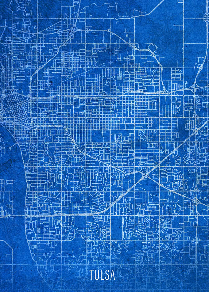 Tulsa Oklahoma City Street