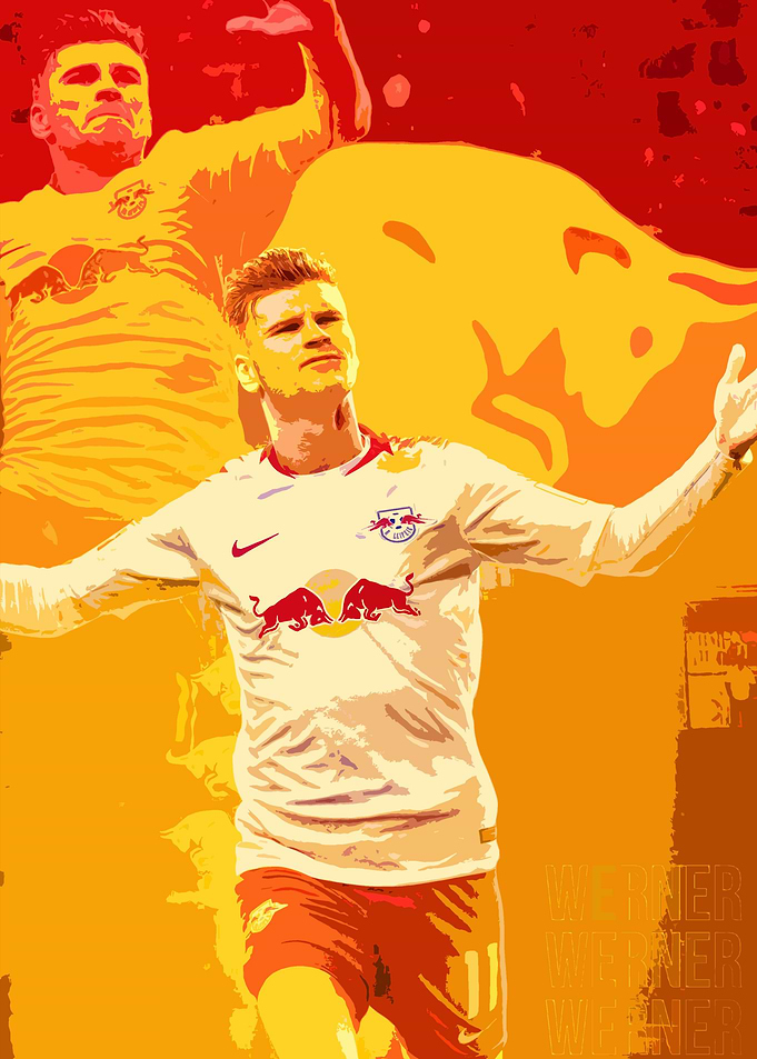 Timo Werner Painting