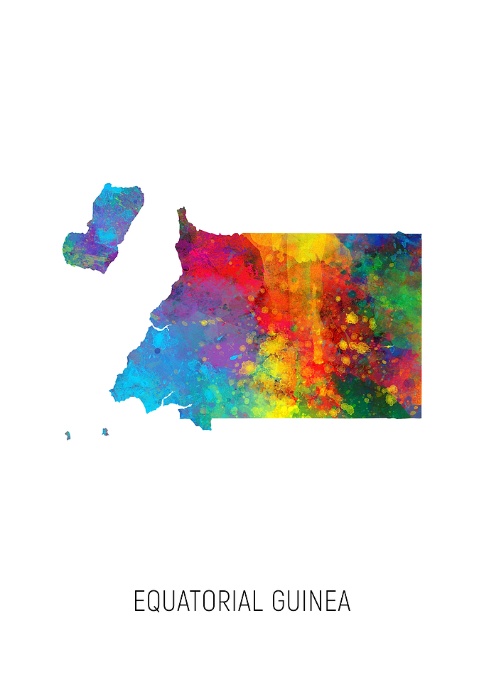 Equatorial Guinea Map