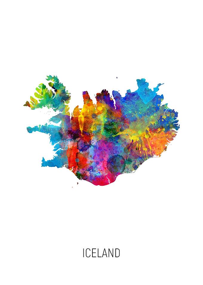 Iceland Map