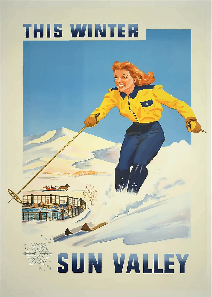 Sun Valley Vintage Poster