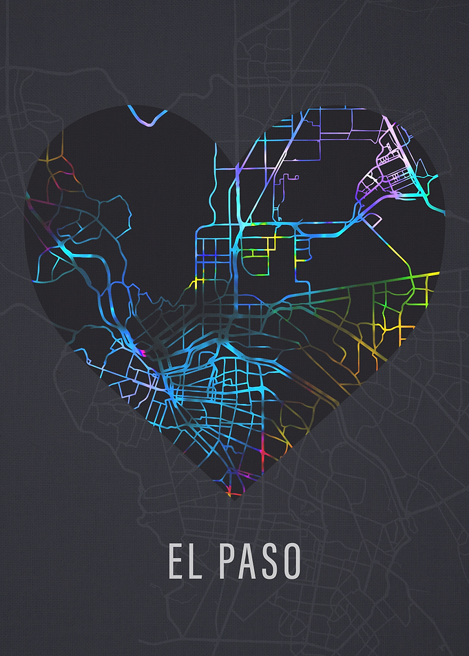 El Paso Texas City Street