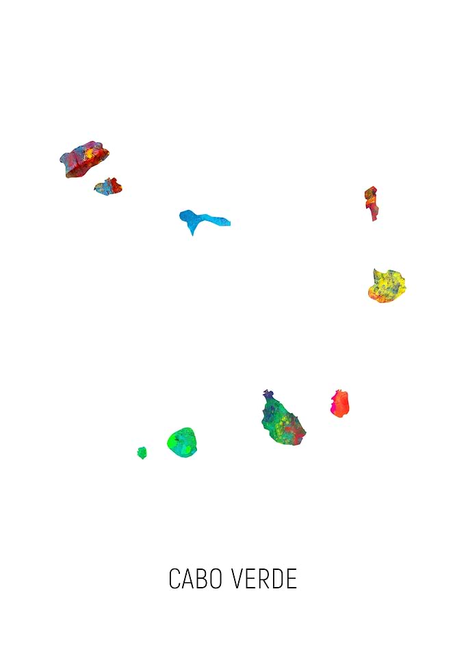 Cabo Verde Map