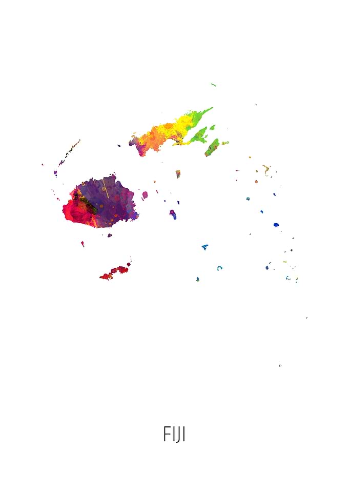 Fiji Map