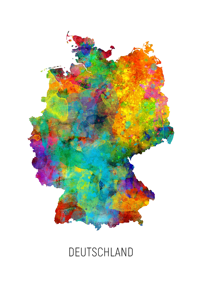 Deutschland Map