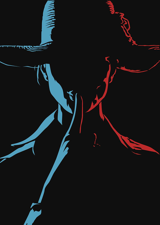 low key woman in the dark