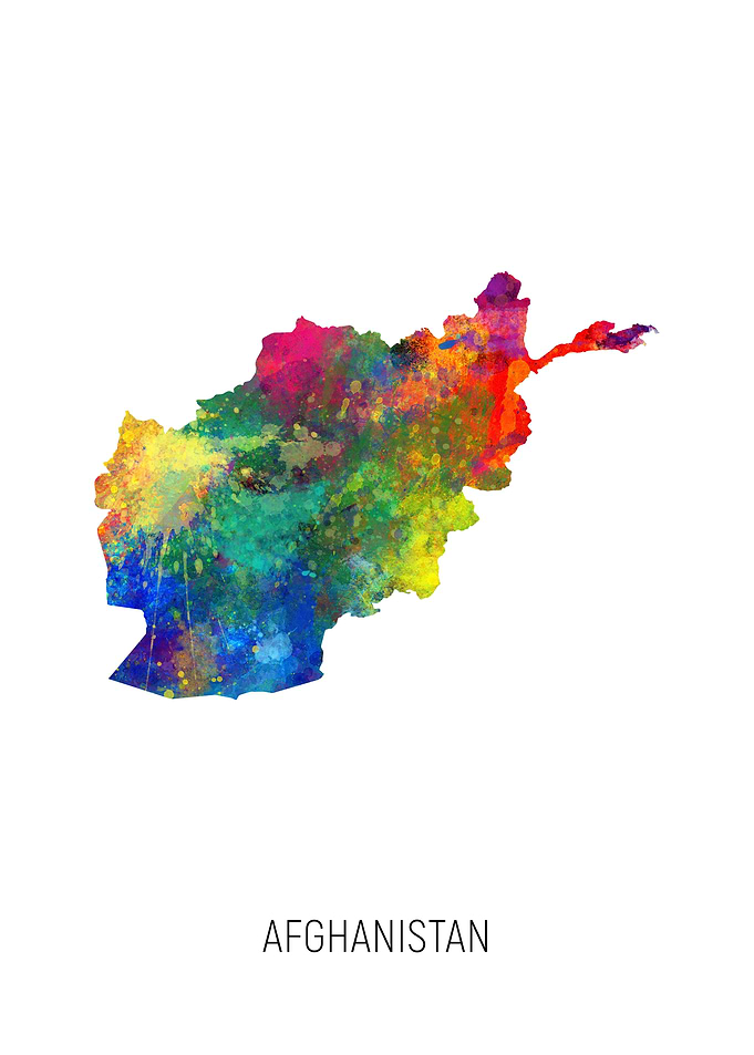 Afghanistan Map