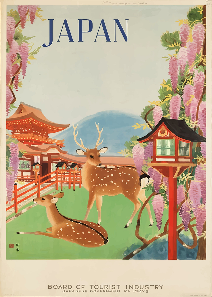 Japan Vintage Poster