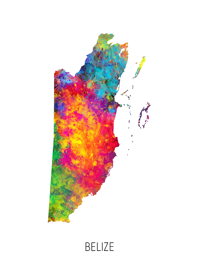 Belize Map