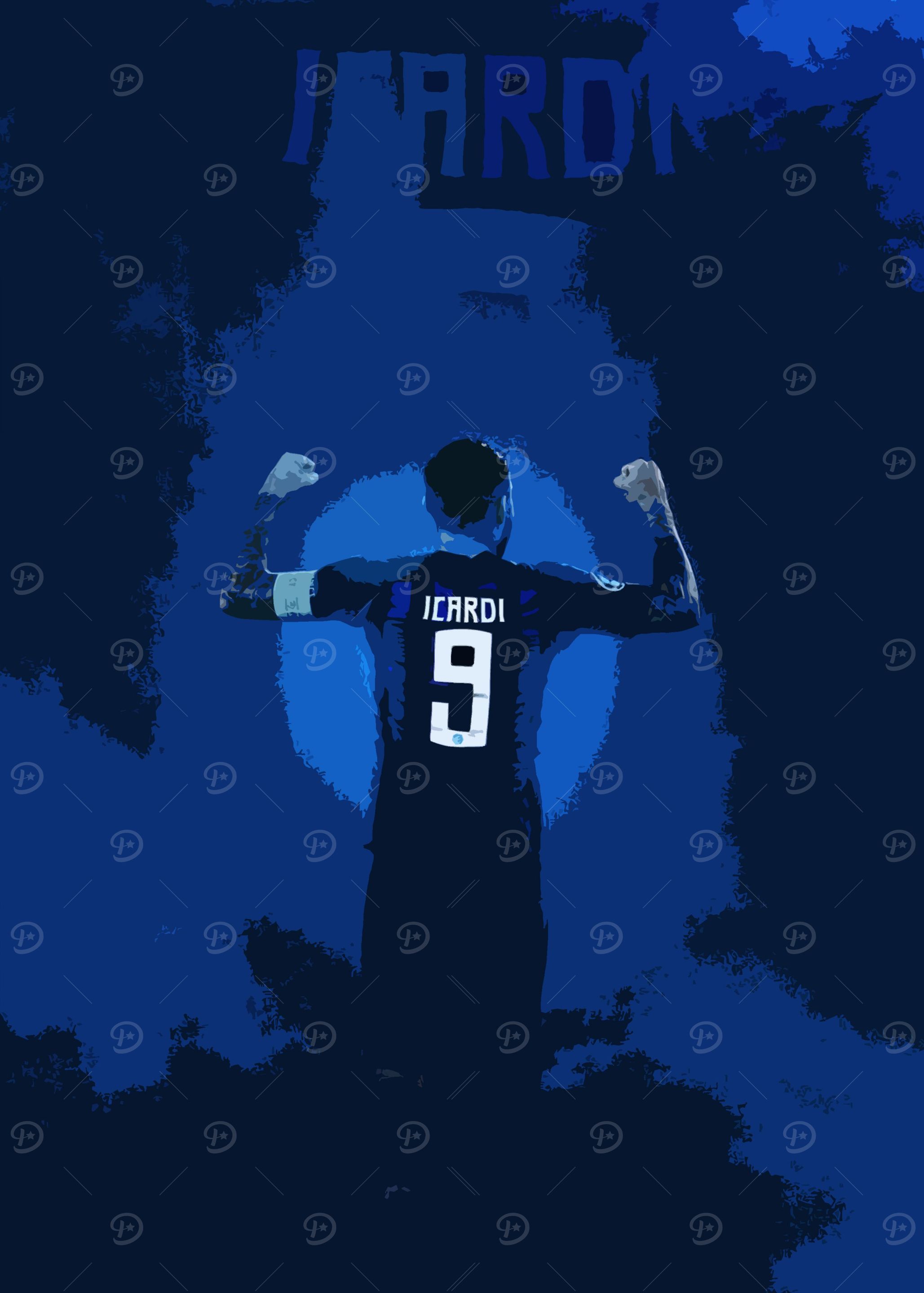 Mauro Icardi Painting