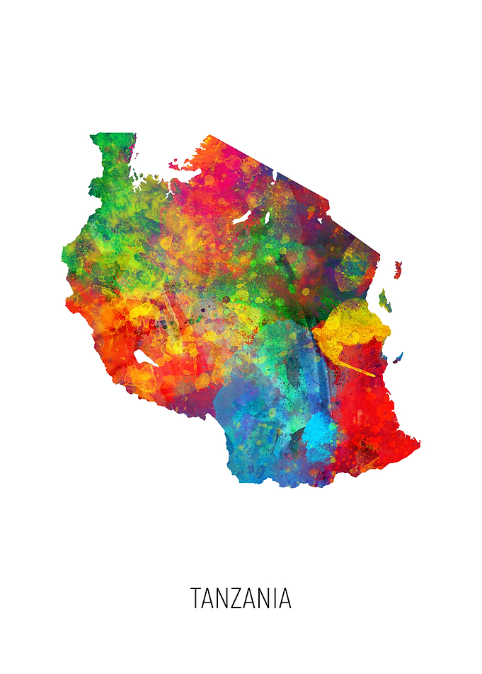 Tanzania Map