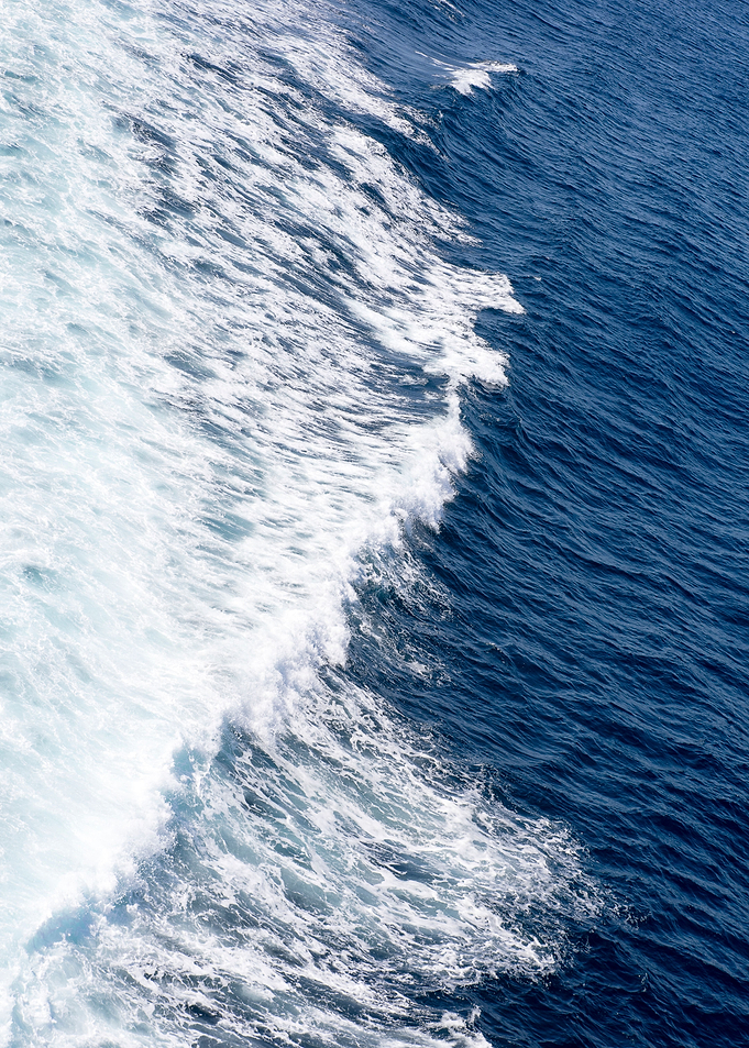 Waves summer abstract art