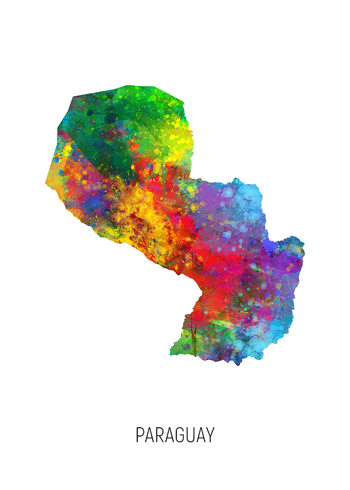 Paraguay Map