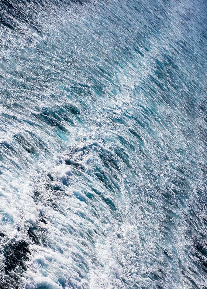Waves summer abstract art