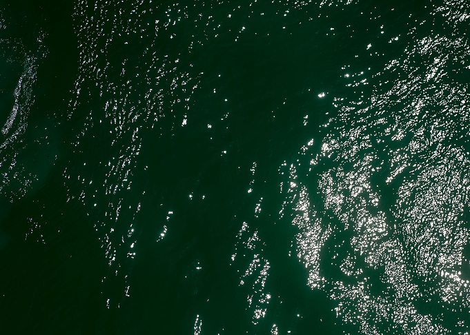 Waves summer abstract art