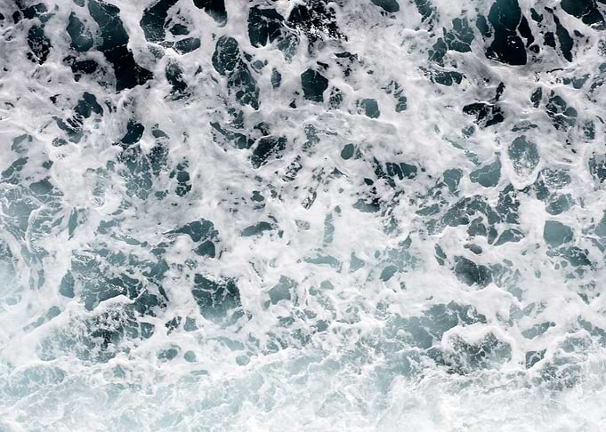 Waves summer abstract art