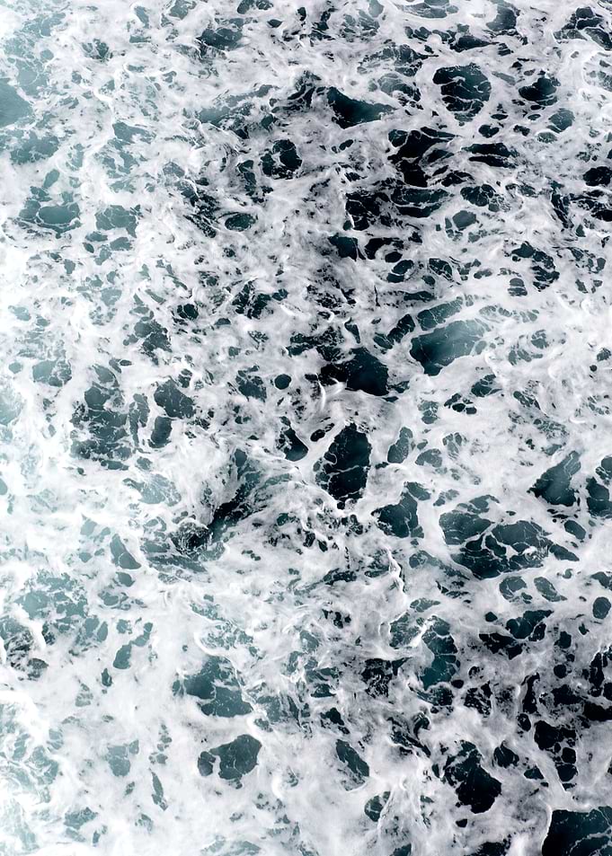 Waves summer abstract art