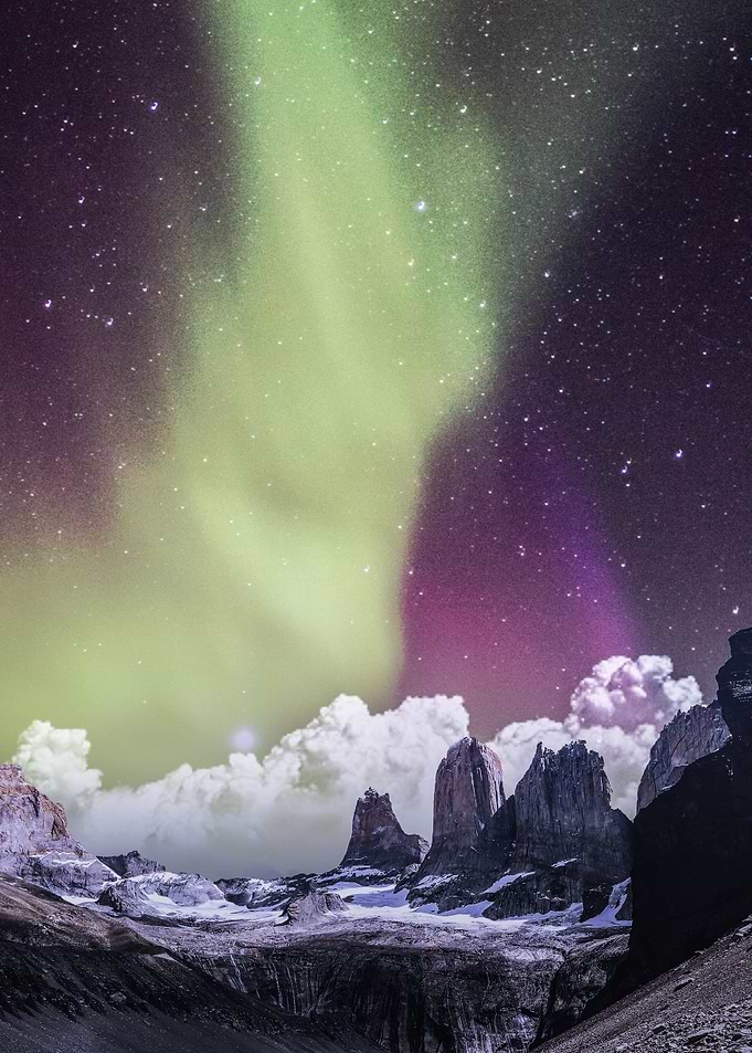 Purple Sky At Night