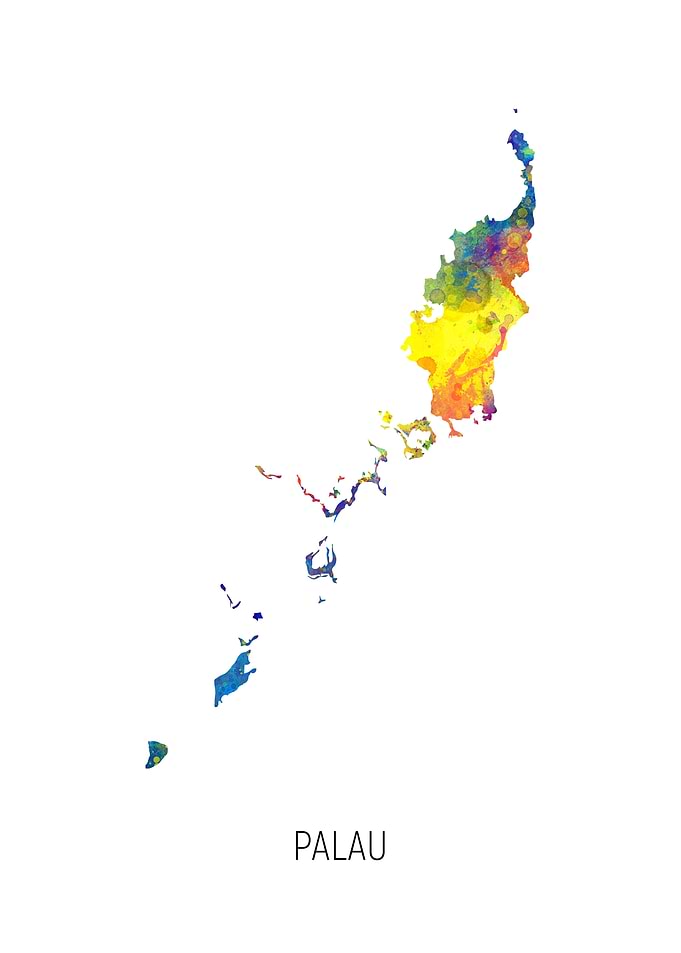 Palau Map