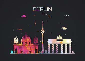 Berlin Germany City Dark