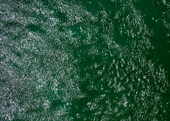 Waves summer abstract art