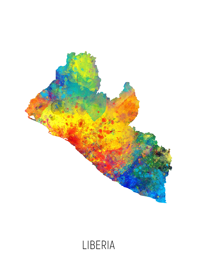 Liberia Map