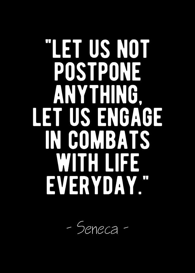 Engage With Life Stoic