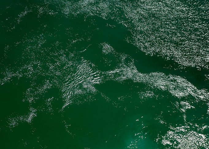 Waves summer abstract art