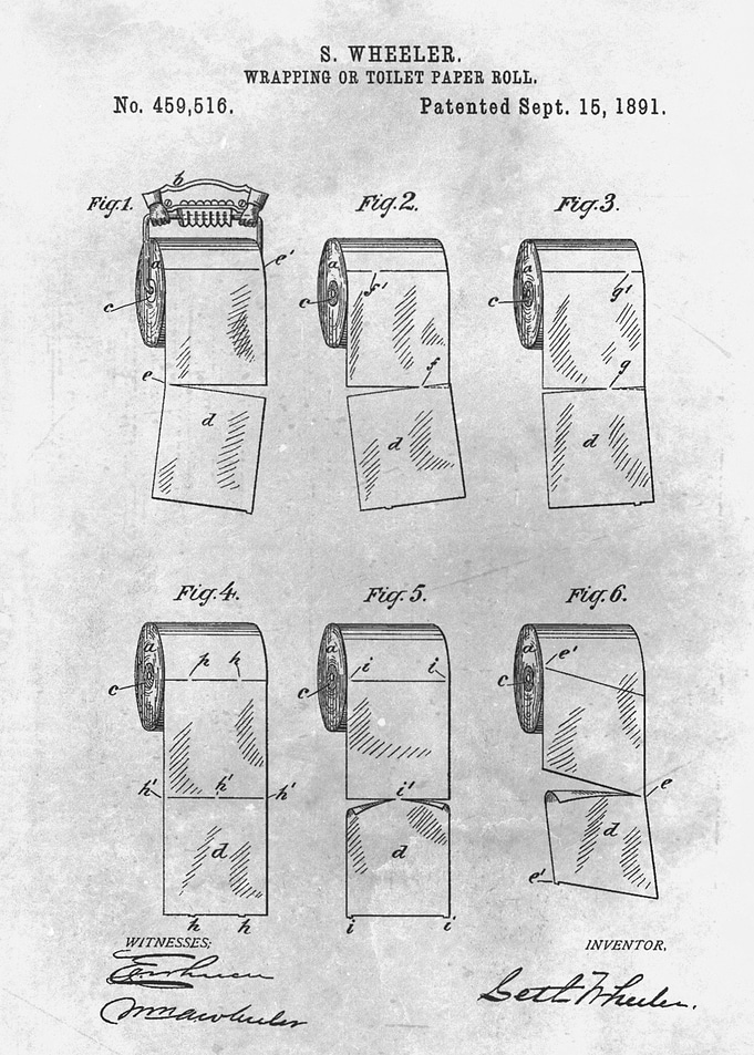 No225 Toilet paper roll