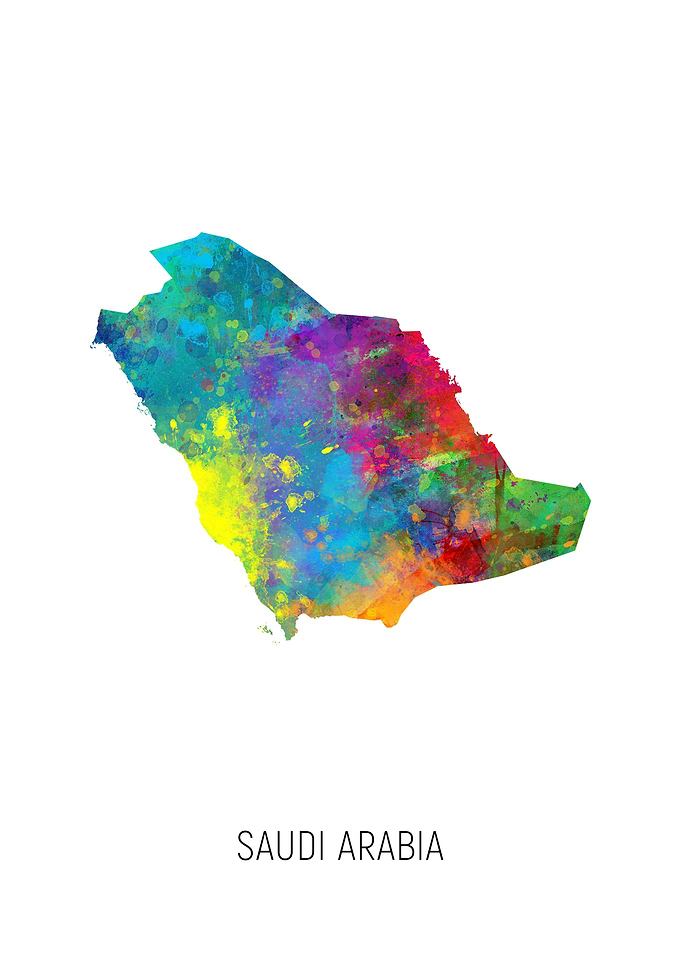 Saudi Arabia Map