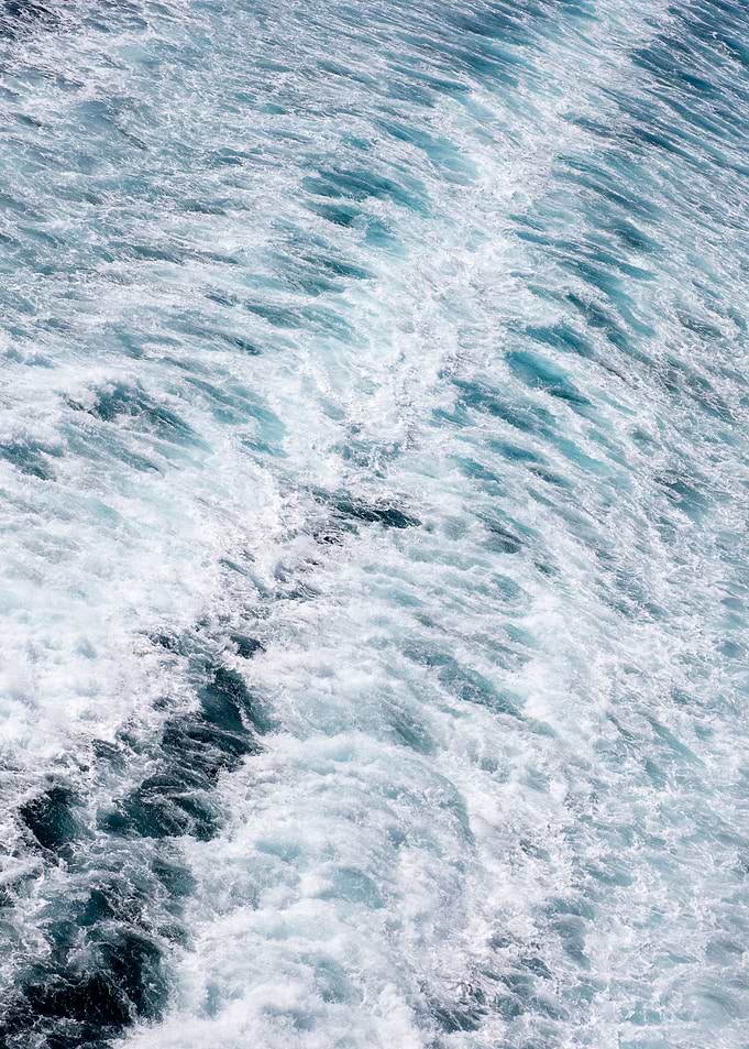 Waves summer abstract art