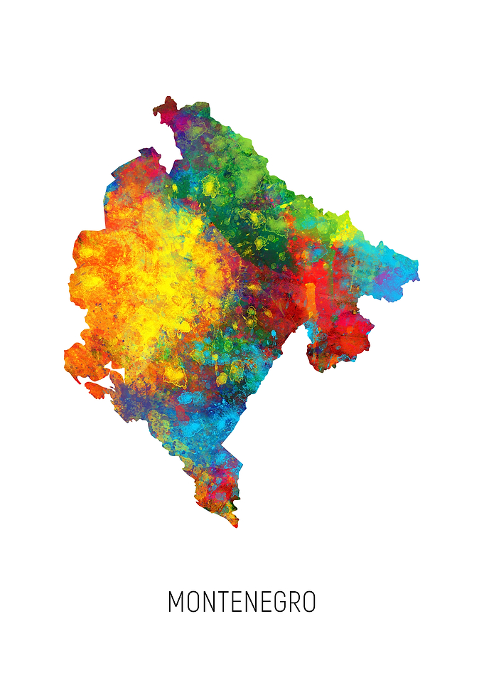 Montenegro Map