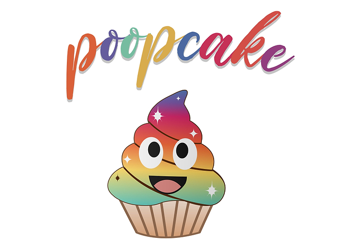 Unicorn cupcake kawaii