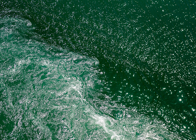 Waves summer abstract art