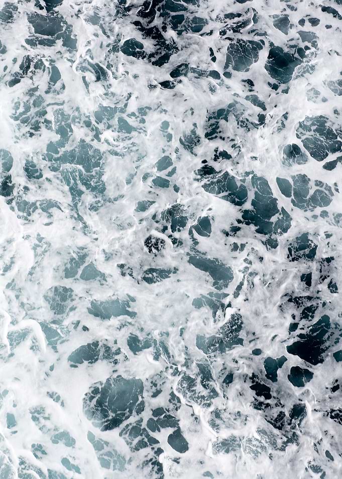 Waves summer abstract art