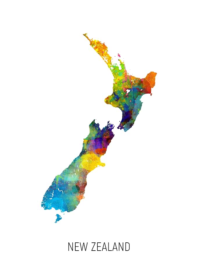New Zealand Map