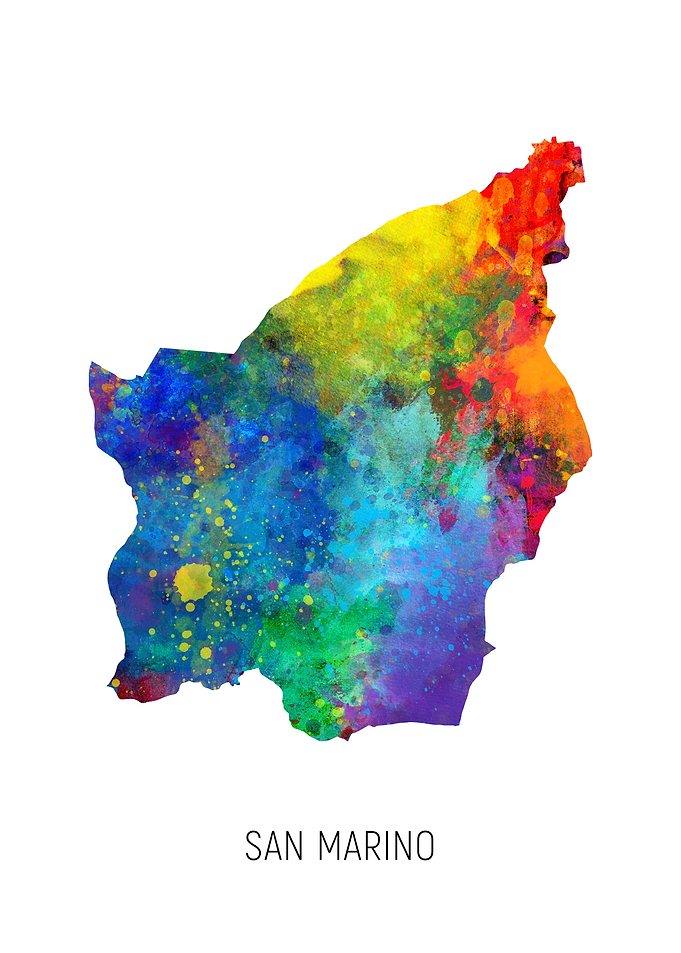 San Marino Map